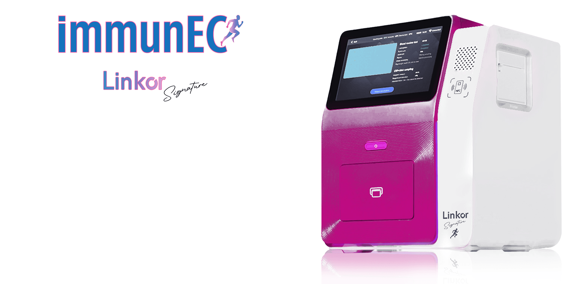 Linkor immunEC point-of-care blood screening analyser